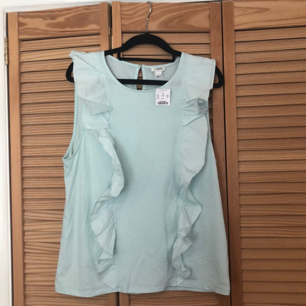 Sleeveless J Crew top